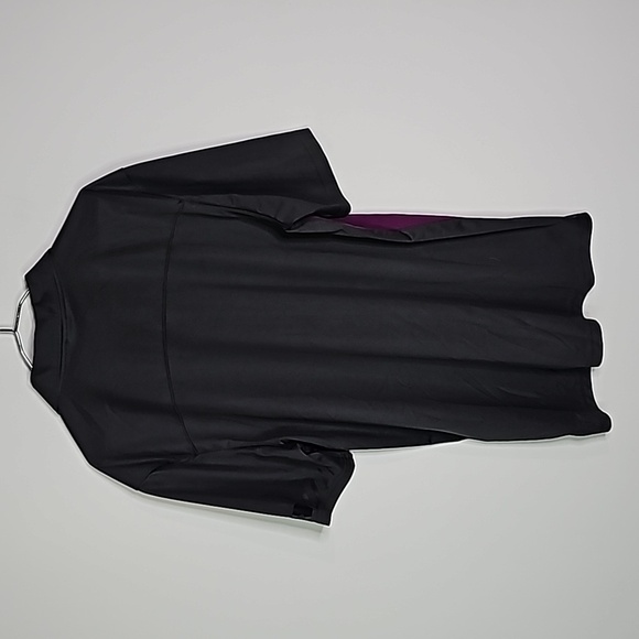 Oakley large black and purple regular fit short sleeve polo - Picture 4 of 6